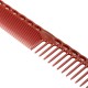 Расческа парикмахерская красная DEWAL PRO Palette 18,4см